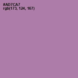 #AD7CA7 - Lavender Purple Color Image