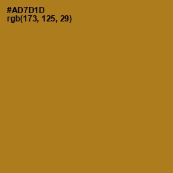 #AD7D1D - Mandalay Color Image