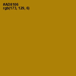 #AD8106 - Hot Toddy Color Image