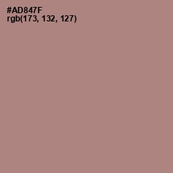 #AD847F - Pharlap Color Image
