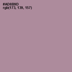 #AD8B9D - Bouquet Color Image