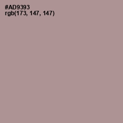 #AD9393 - Dusty Gray Color Image