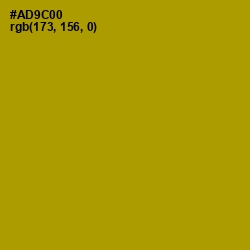 #AD9C00 - Lucky Color Image