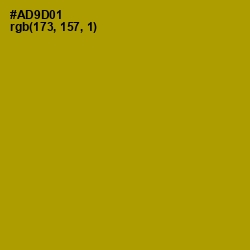 #AD9D01 - Lucky Color Image