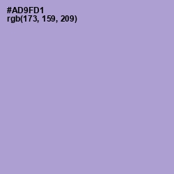 #AD9FD1 - East Side Color Image