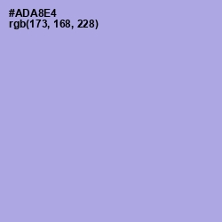 #ADA8E4 - Biloba Flower Color Image
