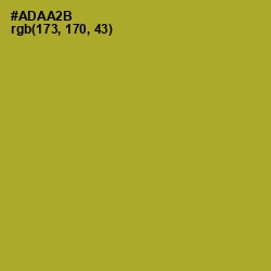 #ADAA2B - Lemon Ginger Color Image