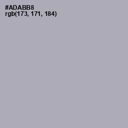 #ADABB8 - Spun Pearl Color Image