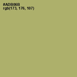 #ADB06B - Green Smoke Color Image