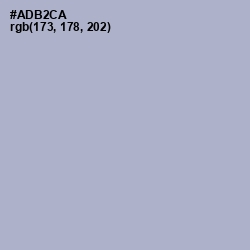 #ADB2CA - Cadet Blue Color Image