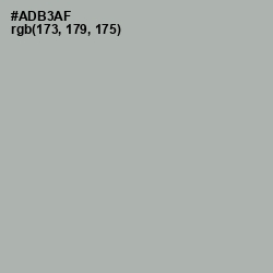 #ADB3AF - Silver Chalice Color Image