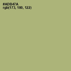 #ADB47A - Green Smoke Color Image