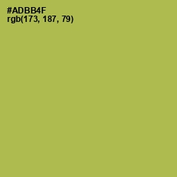 #ADBB4F - Olive Green Color Image