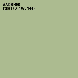 #ADBB90 - Schist Color Image