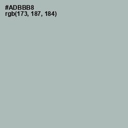 #ADBBB8 - Tower Gray Color Image