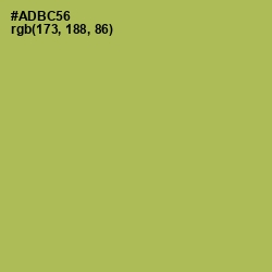 #ADBC56 - Olive Green Color Image