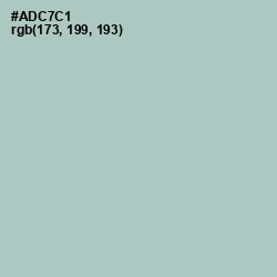 #ADC7C1 - Opal Color Image