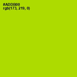 #ADDB00 - Rio Grande Color Image