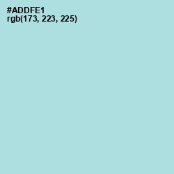 #ADDFE1 - Regent St Blue Color Image