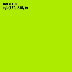 #ADEB00 - Inch Worm Color Image