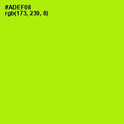 #ADEF08 - Inch Worm Color Image