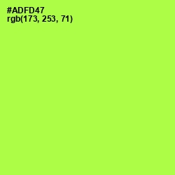 #ADFD47 - Conifer Color Image