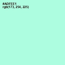 #ADFEE1 - Ice Cold Color Image