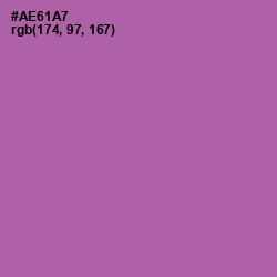 #AE61A7 - Wisteria Color Image