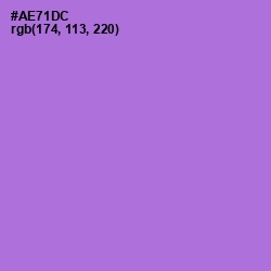 #AE71DC - Lavender Color Image