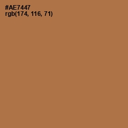 #AE7447 - Santa Fe Color Image