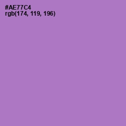 #AE77C4 - Lavender Color Image