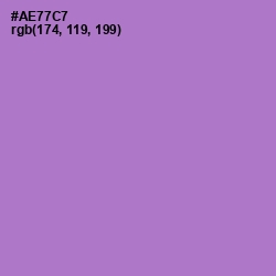 #AE77C7 - Lavender Color Image