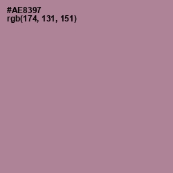 #AE8397 - Bouquet Color Image