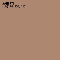 #AE8771 - Pharlap Color Image