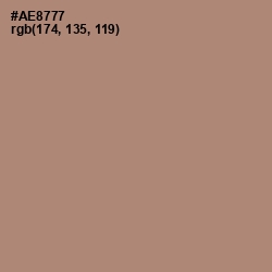 #AE8777 - Pharlap Color Image