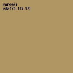 #AE9561 - Teak Color Image