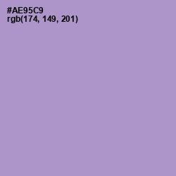 #AE95C9 - East Side Color Image