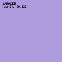 #AE9CDE - East Side Color Image