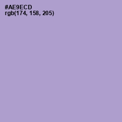#AE9ECD - East Side Color Image