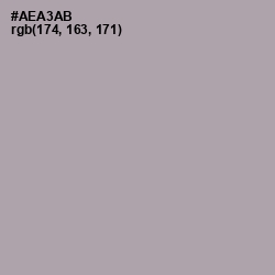 #AEA3AB - Shady Lady Color Image