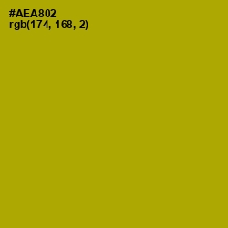 #AEA802 - Sahara Color Image