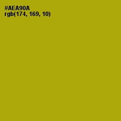 #AEA90A - Sahara Color Image