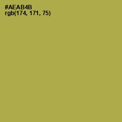 #AEAB4B - Husk Color Image