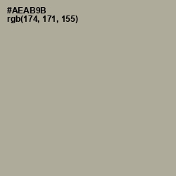 #AEAB9B - Bud Color Image