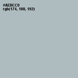 #AEBCC0 - Cadet Blue Color Image