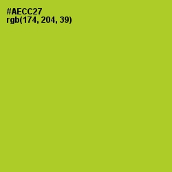 #AECC27 - Key Lime Pie Color Image