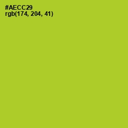 #AECC29 - Key Lime Pie Color Image