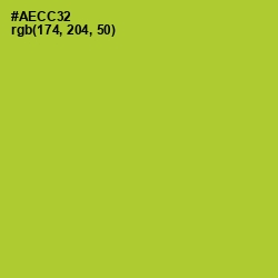 #AECC32 - Key Lime Pie Color Image