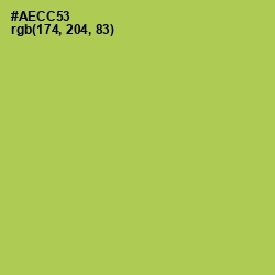 #AECC53 - Celery Color Image