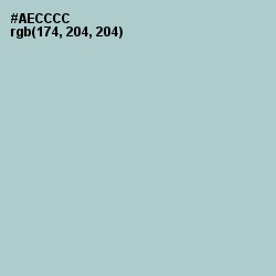 #AECCCC - Opal Color Image